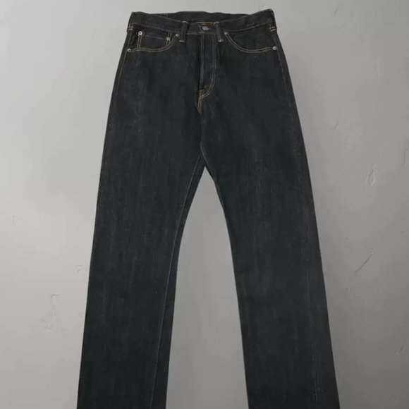 The Flat Head 14.5oz Wide Straight Jeans - Picture 1 of 3